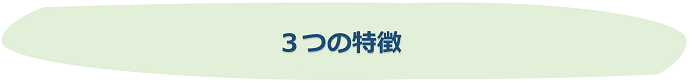 パンタルーター3つの特徴